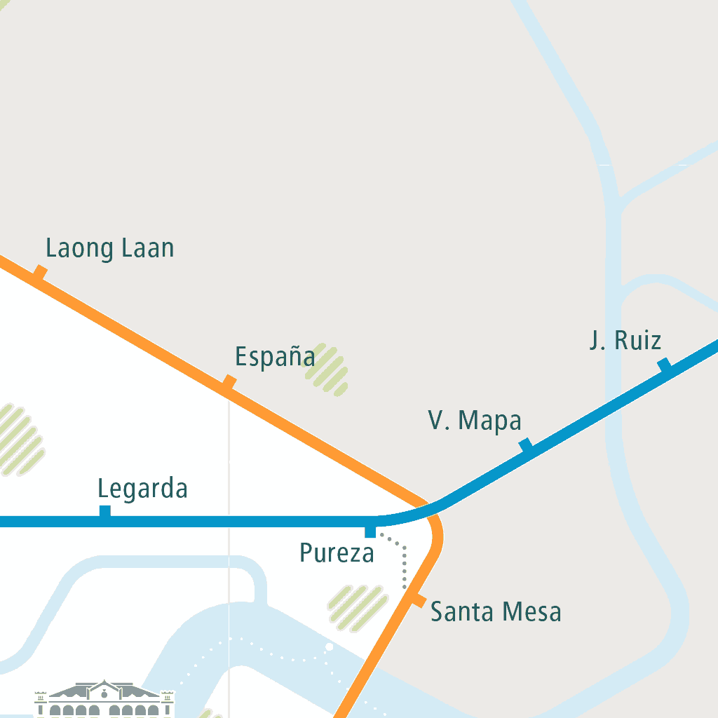 Sta Mesa Manila Map Manila Rail Map - City Train Route Map, Your Offline Travel Guide