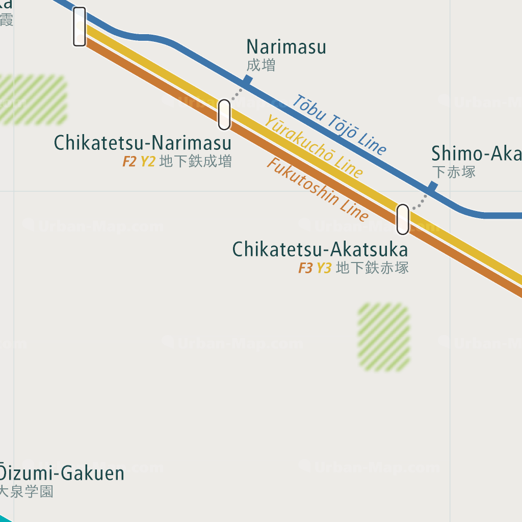 Saitama Rail Map City Train Route Map Your Offline Travel Guide